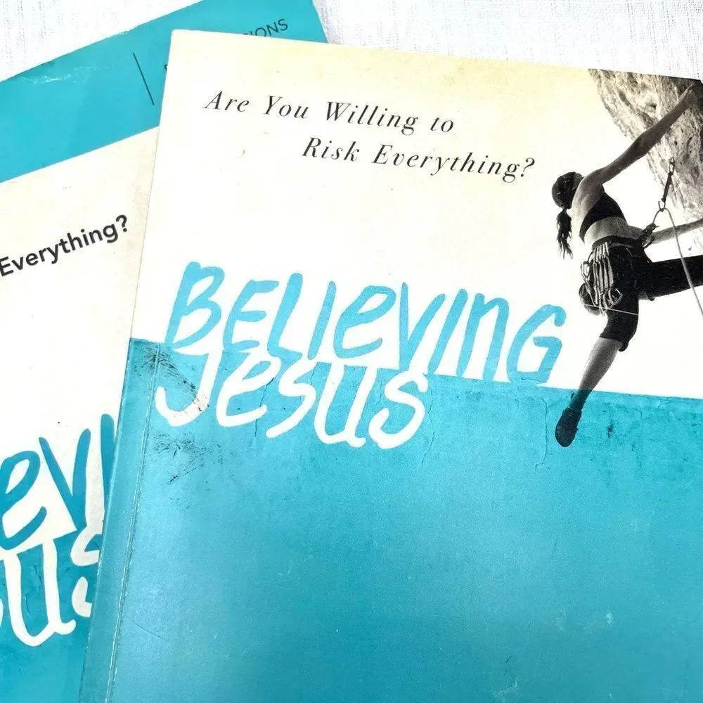 Acts Believing Jesus Book and Workbook Bible Study Lisa Harper